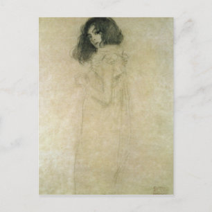 若い女性のポートレート, 1896年～97年 ポストカード