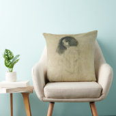 若い女性のポートレート、1896-97年 クッション (椅子)