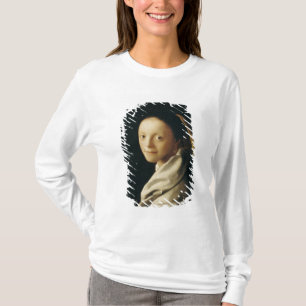 若い女性のポートレート、c.1663-65 tシャツ