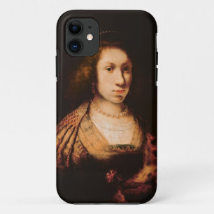 若い女性のポートレート iPhone 11 ケース