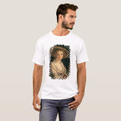若い女性のポートレート Tシャツ (正面フル)