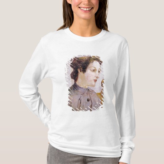 若い女性のポール・ゴーギャン|のポートレート、1886年 Tシャツ (正面)