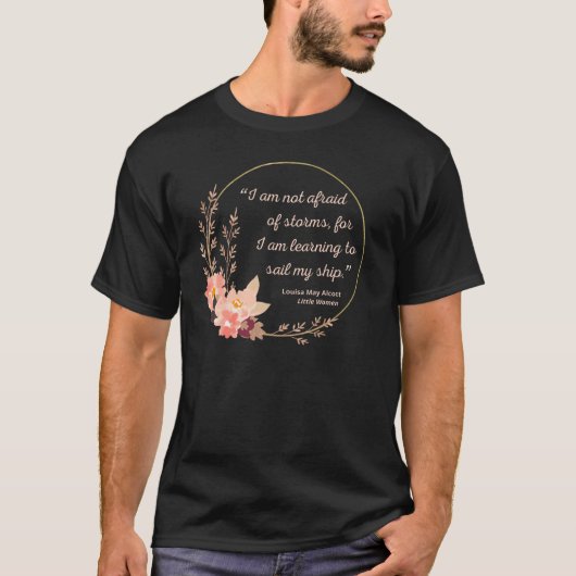 若い女性の名言Ⅰ - かわいいスタイル Tシャツ (正面)