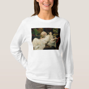 若い女性の喫煙1894年 Tシャツ