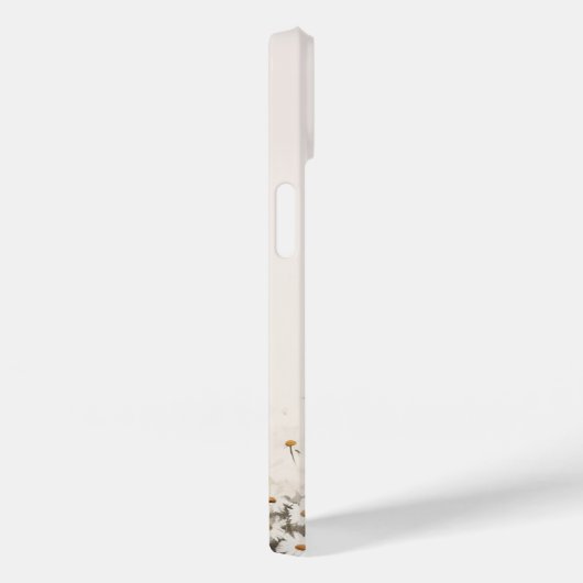 若い女性の水色のデイジー場 Case-Mate iPhoneケース (裏面 / 右)