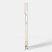 若い女性の水色のデイジー場 Case-Mate iPhoneケース (裏面 / 左)