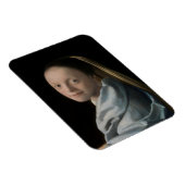 『若い女性の研究』(ジョハネス・フェルメール) マグネット (右側)