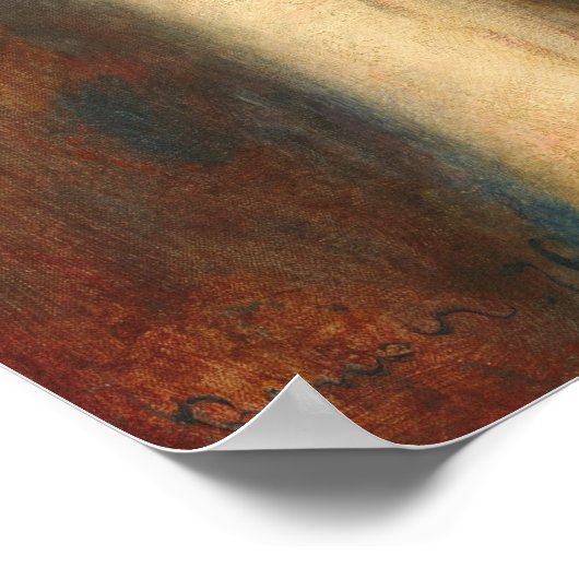 若い女性の編組 – AugusteルノアールファインアートPos ポスター (角)