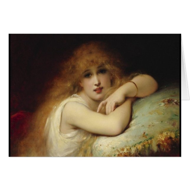 若い女性はの意味します (正面横)