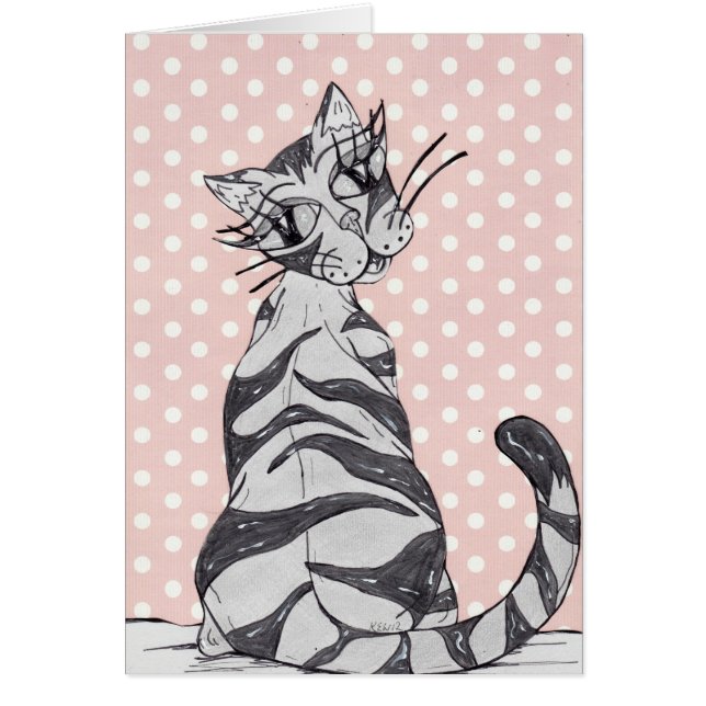 若い女性猫02 (正面)