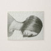 若い女性2 ジグソーパズル (横)