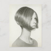 若い女性2 ポストカード (正面)