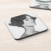 若い女性 コースター (左側)