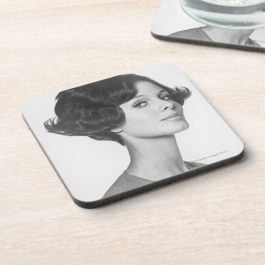 若い女性 コースター (左側)