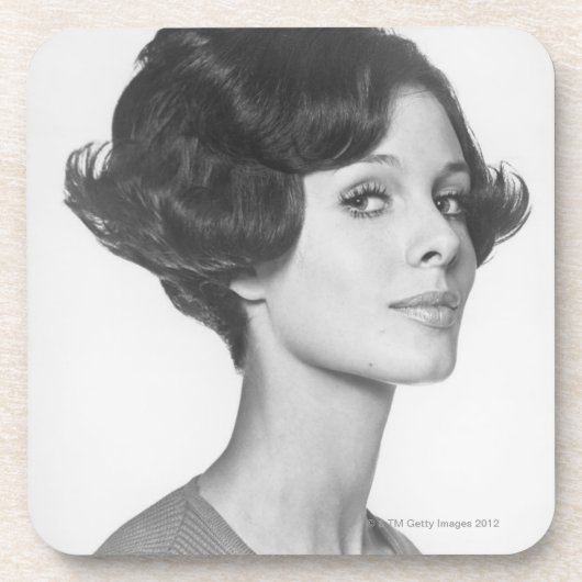 若い女性 コースター (正面)