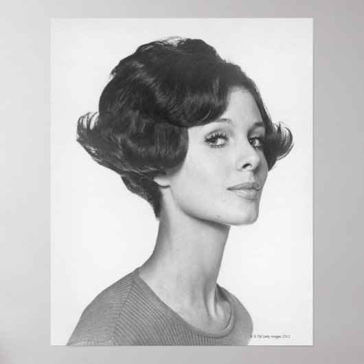 若い女性 ポスター (正面)