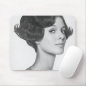 若い女性 マウスパッド (マウス)