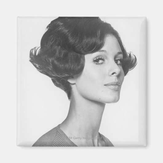 若い女性 マグネット (正面)