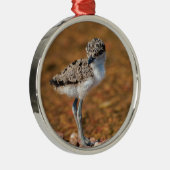 若い女性 メタルオーナメント (右)