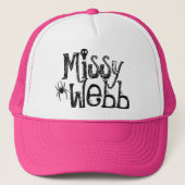 若い女性Webb キャップ (正面)