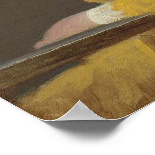 若い女読の子 ポスター (角)