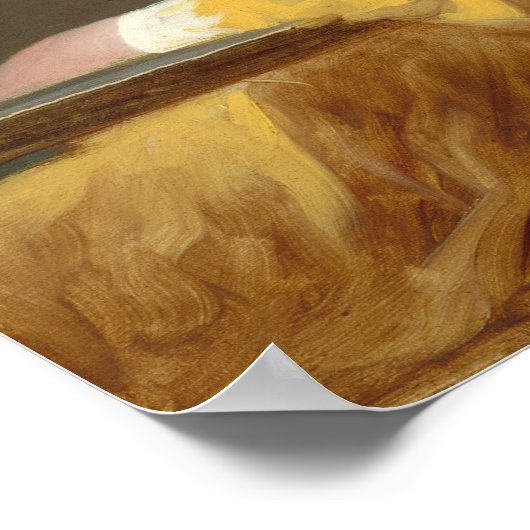 若い女読の子 ポスター (角)