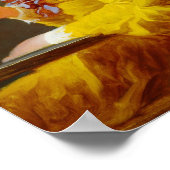 若い女読の子 – 18世紀絵画の ポスター (角)