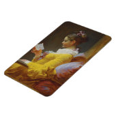 若い女読の子 – Jean-Noore Fragonard マグネット (左側)
