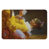 若い女読の子 – Jean-Noore Fragonard マグネット (横)