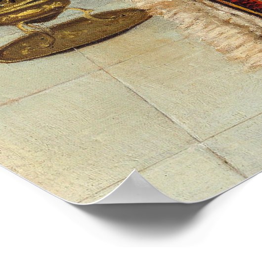 若い女読性 | Osman Hamdi Bey | ポスター (角)