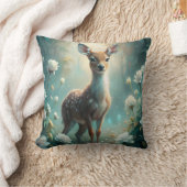 若い子鹿 クッション (ブランケット)