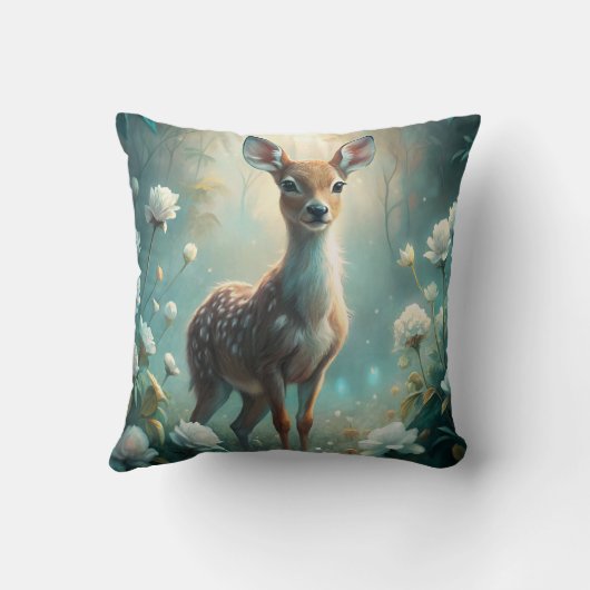 若い子鹿 クッション (裏面)