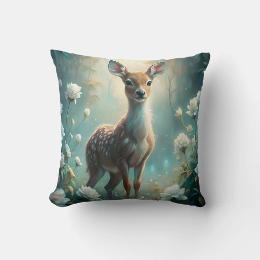 若い子鹿 クッション (正面)