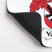 若い家紋 マウスパッド (コーナー)