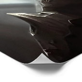 若い小妖精や小人の女性の青目 | AIアートポスター ポスター (角)