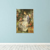 若い庭師 キャンバスプリント (インサイチュ (ウッドフロア))