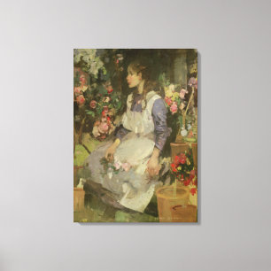 若い庭師 キャンバスプリント