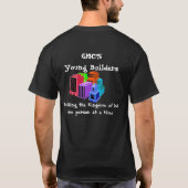 若い建築者 Tシャツ (裏面)