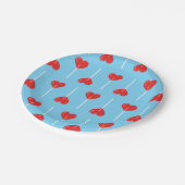 若い恋の吸血鬼レッド ペーパープレート (アングル)