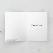 若い恋人たち - 日本のバレンタイン カード (内部)