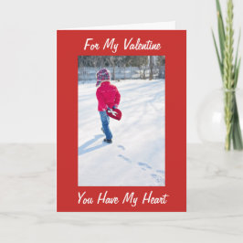 若い恋 バレンタインデー シーズンカード