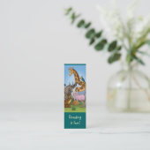 若い愛書家のためのかわいい動物のしおり! コーリングカード (スタンド正面)