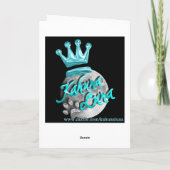 若い愛、ヴィンテージの女の子及び男の子のバレンタインのポートレート シーズンカード (裏面)