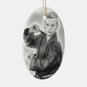 若い戦士 セラミックオーナメント (右)