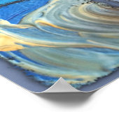 若い手でアートを作るポスター。 ポスター (角)