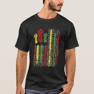 若い才能と黒の歴史の月アフリカンアメリ Tシャツ