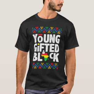 若い才能と黒人のアメリカ人プライドブラックヒストル Tシャツ