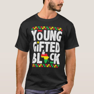 若い才能と黒人のアメリカ人プライドブラックヒストル Tシャツ