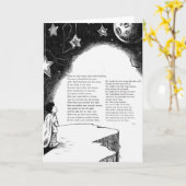 若い探検家の挨拶状 カード (黄色い花)