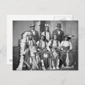 若い斑点のある尾, 1875 ポストカード (正面/裏面)